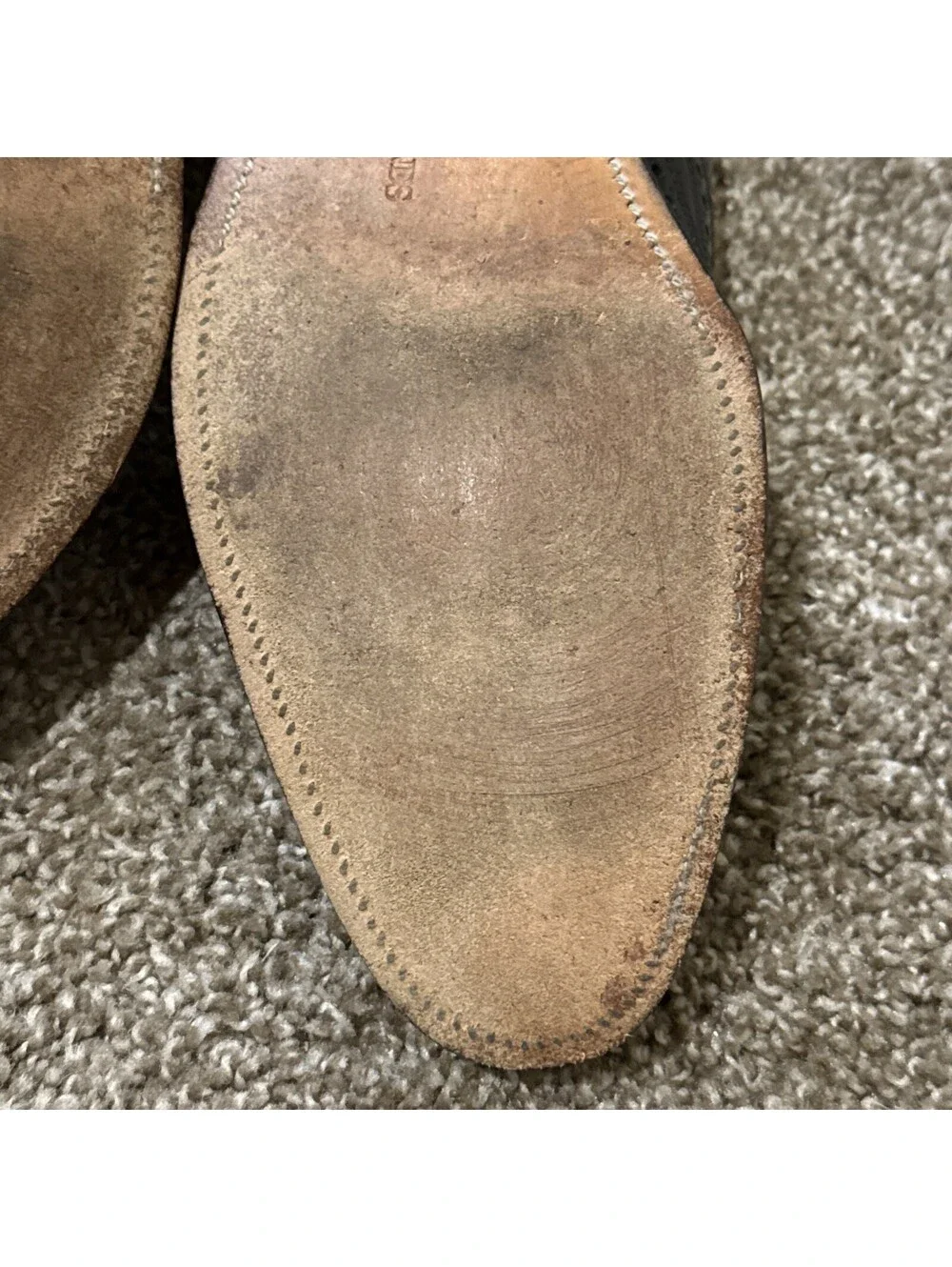 Allen Edmonds McAllister All Leather Wingtip Oxfords Size 12 A Black